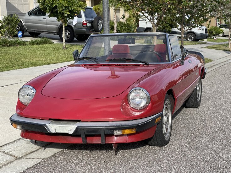 Thumbnail Photo undefined for 1987 Alfa Romeo Spider Veloce